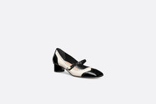 Load image into Gallery viewer, Spectadior Pump • Black and White Perforated Calfskin
