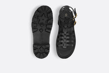 Load image into Gallery viewer, Dior Bay Platform Sandal • Black Calfskin
