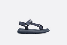 Load image into Gallery viewer, Dioriviera D-Wave Sandal • Deep Blue Technical Fabric
