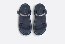 Load image into Gallery viewer, Dioriviera D-Wave Sandal • Deep Blue Technical Fabric
