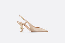 Load image into Gallery viewer, Dior Tribales Slingback Pump • Nude Patent Calfskin
