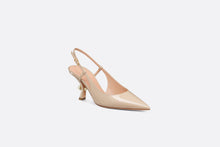 Load image into Gallery viewer, Dior Tribales Slingback Pump • Nude Patent Calfskin
