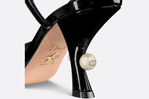 Dior Tribales Slingback Pump • Black Patent Calfskin