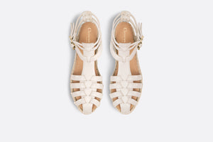 Dioriviera Dior Marine Sandal • White Calfskin