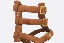 Load image into Gallery viewer, Dioriviera Dior Marine Sandal • Camel Calfskin
