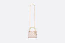 Load image into Gallery viewer, Mini Lady Dior Bag • Two-Tone Pastel Yellow and Rose Quartz Cannage Lambskin
