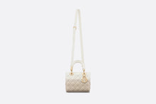 Load image into Gallery viewer, Small Lady Dior Bag • Latte Patent-to-Matte Gradient Cannage Lambskin
