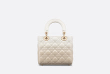 Load image into Gallery viewer, Small Lady Dior Bag • Latte Patent-to-Matte Gradient Cannage Lambskin
