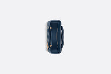 Load image into Gallery viewer, Small Lady Dior Bag • Pastel Midnight Blue Glossy Iridescent Cannage Calfskin
