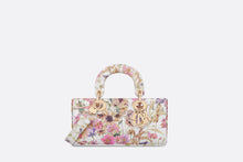 Load image into Gallery viewer, Small Lady D-Joy Bag • Ecru Multicolor Calfskin Embroidered with the Dior 4 Saisons Été Soleil Motif
