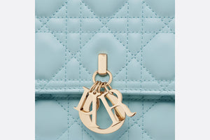 My Dior Top Handle Bag • Celestial Blue Cannage Lambskin