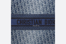 Load image into Gallery viewer, Medium Dior Book Tote • Blue Denim Dior Oblique Jacquard (36 x 27.5 x 16.5 cm)
