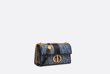 Load image into Gallery viewer, 30 Montaigne East-West Bag with Chain • Blue Denim Dior Oblique Jacquard
