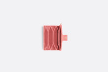 Load image into Gallery viewer, Lady Dior 5-Gusset Card Holder • Light Pink Cannage Lambskin

