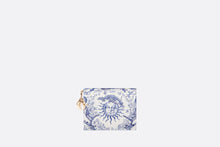 Load image into Gallery viewer, Mini Lady Dior Wallet • Blue Toile de Jouy Soleil Printed Calfskin
