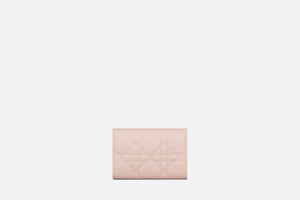My Dior Glycine Wallet • Powder Pink Cannage Lambskin