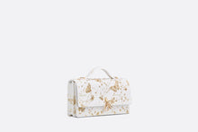 Load image into Gallery viewer, My Dior Mini Bag • White and Gold-Tone Calfskin with Butterfly Zodiac Print and Embroidery
