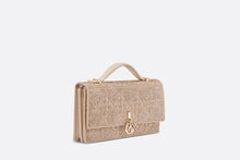 Load image into Gallery viewer, Dior Or My Dior Mini Bag • Caramel Beige Cannage Embroidered Cotton with Micropearls
