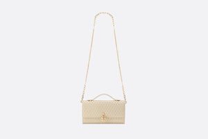 Dior Or My Dior Mini Bag • Gold-Tone Diamond Jacquard with Metallic Thread