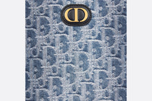 Load image into Gallery viewer, 30 Montaigne Dea Pouch • Blue Denim Dior Oblique Jacquard
