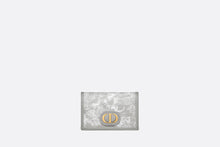 Load image into Gallery viewer, 30 Montaigne Glycine Wallet • Gray Toile de Jouy Reverse Jacquard
