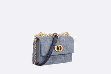 Load image into Gallery viewer, Miss Caro Mini Bag • Blue Macrocannage Denim
