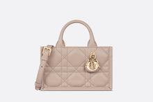 Load image into Gallery viewer, Mini Dior Book Tote • Trench Beige Macrocannage Calfskin (21.5 x 13 x 7.5 cm)
