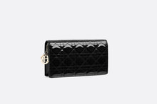 Load image into Gallery viewer, Lady Dior Pouch • Black Cannage Patent Calfskin
