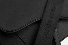 Load image into Gallery viewer, Saddle Bag • Black Grained Calfskin
