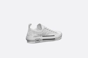 B23 Low-Top Sneaker • White Dior Oblique Canvas