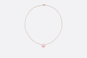 Rose des Vents Necklace • Rose Gold, Diamond and Pink Opal