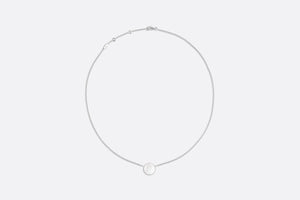 Rose des Vents Necklace • 18K White Gold, Diamond and Mother-of-pearl