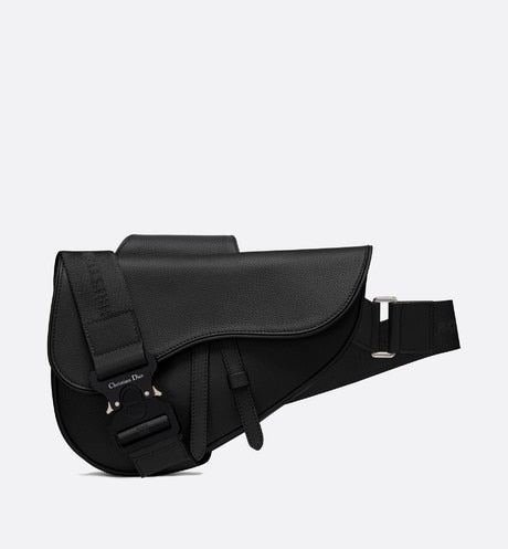 Saddle Bag • Black Grained Calfskin