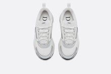 Load image into Gallery viewer, B22 Sneaker • White Technical Mesh with White and Silver-Tone Calfskin
