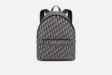 Load image into Gallery viewer, Rider Backpack • Beige and Black Dior Oblique Jacquard
