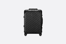 Load image into Gallery viewer, DIOR and RIMOWA Cabin Suitcase • Black Dior Oblique Aluminum
