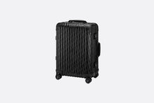 Load image into Gallery viewer, DIOR and RIMOWA Cabin Suitcase • Black Dior Oblique Aluminum
