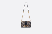 Load image into Gallery viewer, 30 Montaigne Flap Chain Bag • Blue Dior Oblique Jacquard
