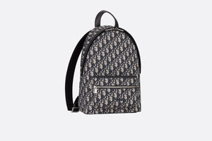 Backpack • Blue Dior Oblique Jacquard