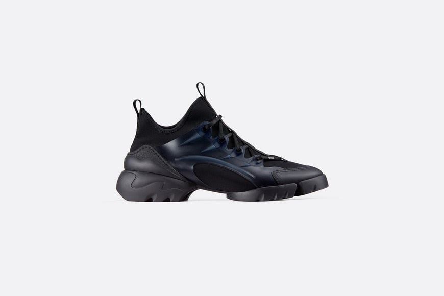 D-Connect Sneaker • Black Technical Fabric