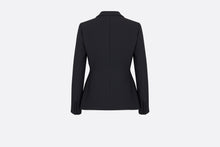 Load image into Gallery viewer, Bar Jacket • Black Wool and Silk
