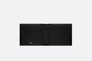 Wallet • Beige and Black Dior Oblique Jacquard