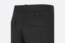 Load image into Gallery viewer, Cargo Pants • Black Stretch Cotton Gabardine
