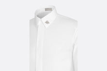 Load image into Gallery viewer, Shirt with Bee Jewel • White Cotton Poplin
