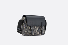 Load image into Gallery viewer, Messenger Bag • Blue Dior Oblique Canvas and Calfskin
