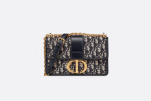 Load image into Gallery viewer, 30 Montaigne Flap Chain Bag • Blue Dior Oblique Jacquard
