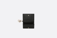 Load image into Gallery viewer, Lady Dior Flap Card Holder • Black Cannage Lambskin

