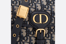 Load image into Gallery viewer, Medium Dior Bobby Bag • Blue Dior Oblique Jacquard
