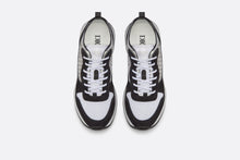 Load image into Gallery viewer, B25 Runner Sneaker • Black Suede with White Technical Mesh and Black Dior Oblique Canvas
