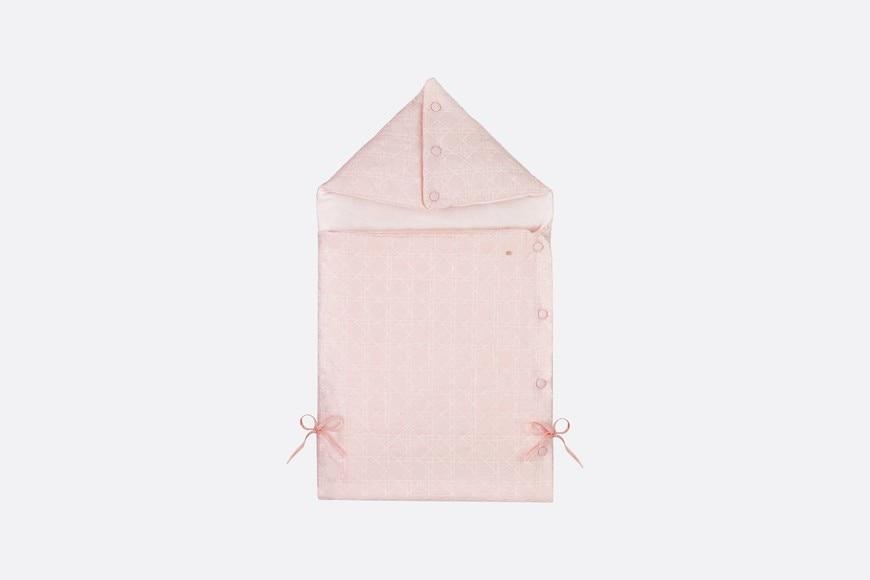 Bunting Bag • Pale Pink Cotton Poplin Embroidery